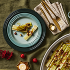 Assiettes à dessert/salade classiques (ensemble de quatre)